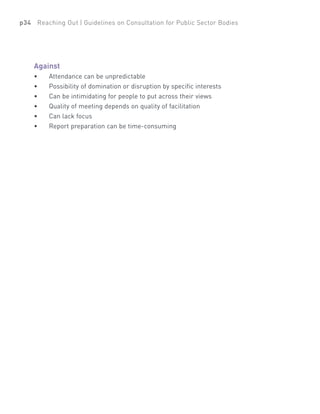 Consultation Guidelines