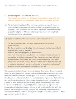 Consultation Guidelines