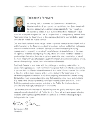 Consultation Guidelines