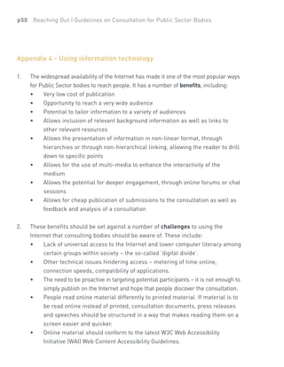 Consultation Guidelines