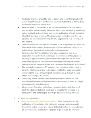 Consultation Guidelines