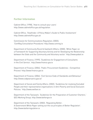 Consultation Guidelines