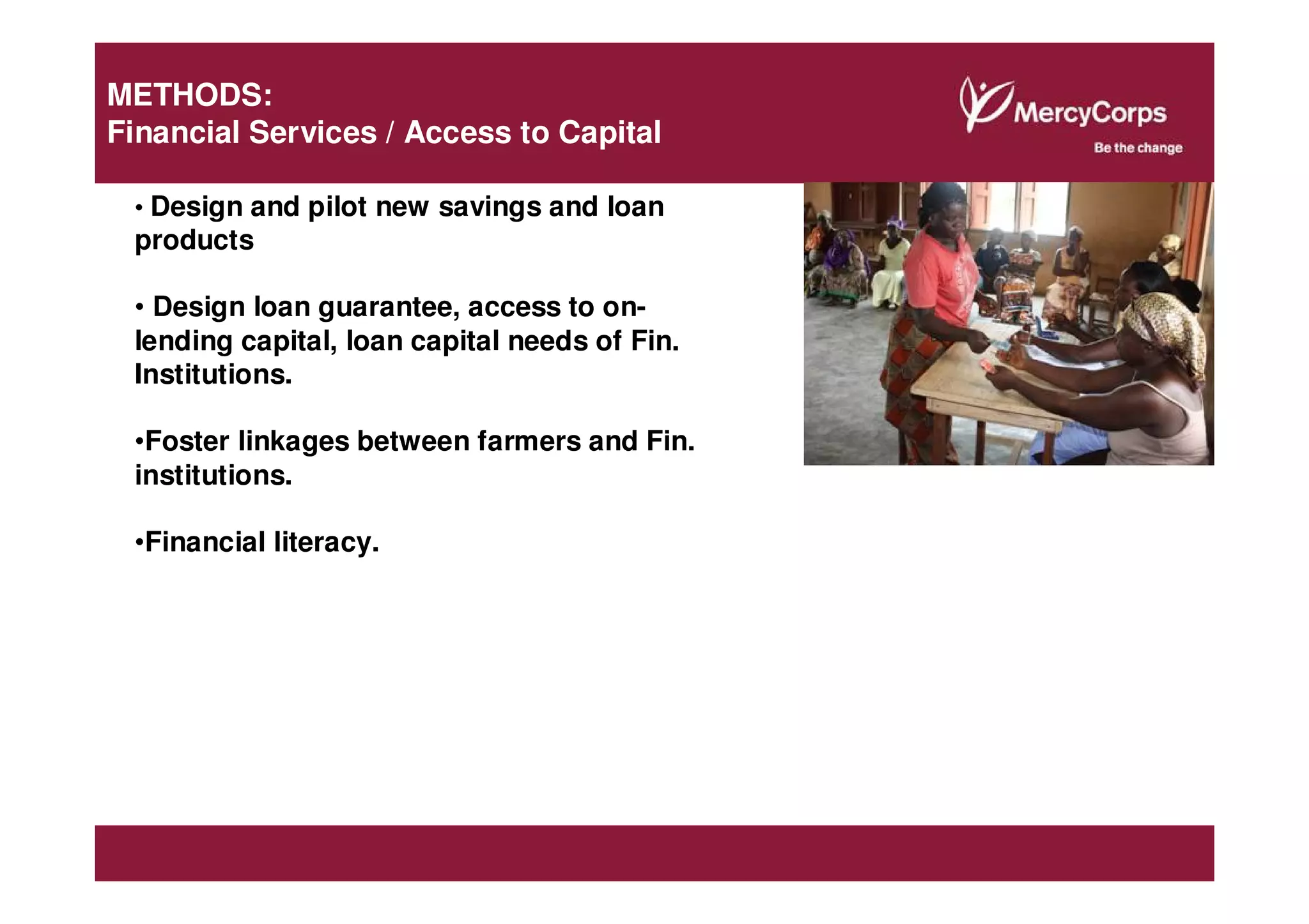 First Method Lending Agriculture Development Overview | PDF