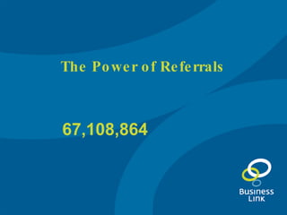 The Power of Referrals 67,108,864 