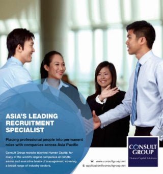 Consult Group - Asia Pacific Recruitment Specialists