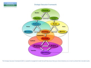 Consulting - Stanford Strategic Framework for Matrix Structures | PPTX