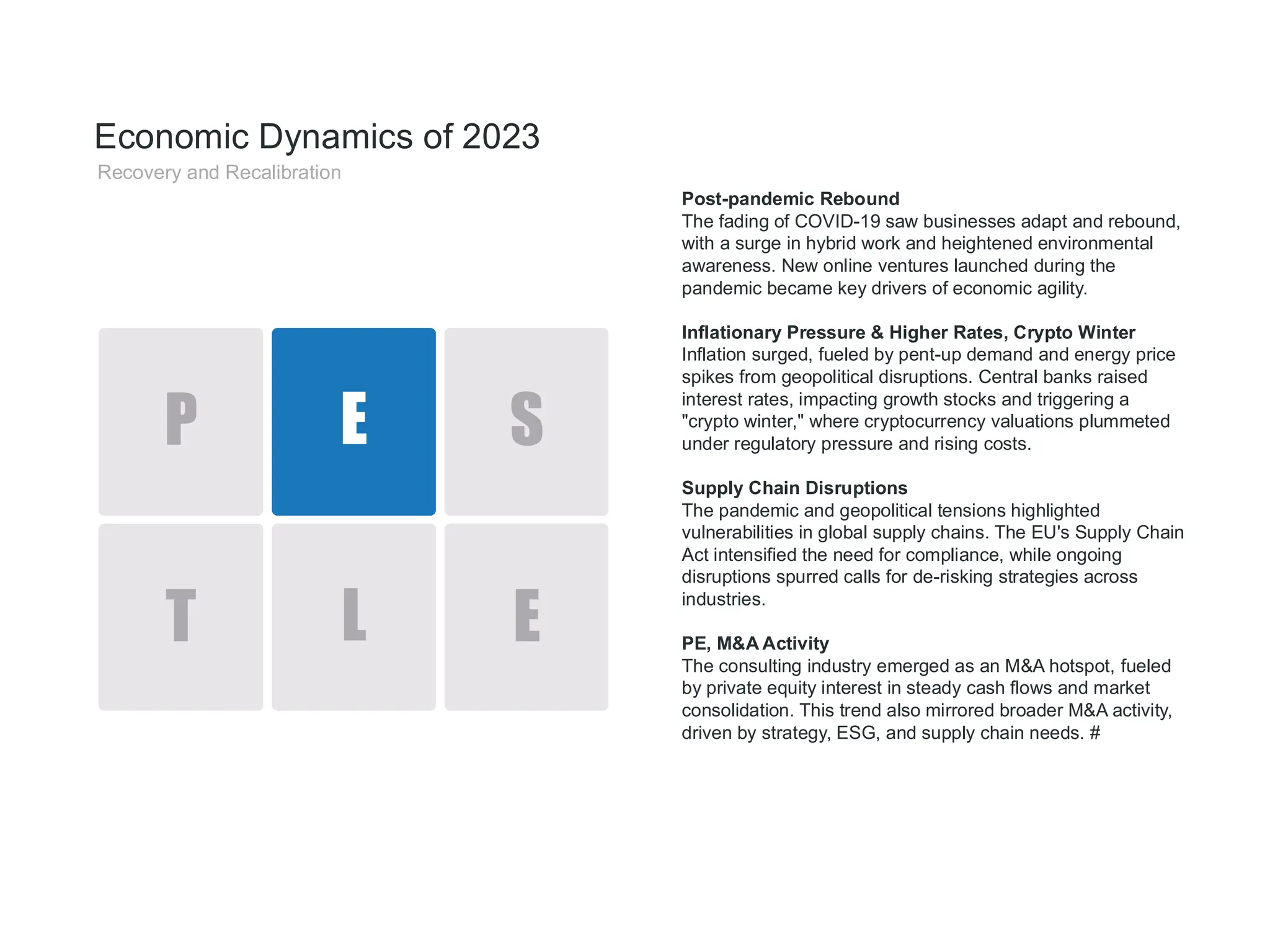 PESTLE Analysis of the Consulting Industry (2023 & 2025) + Consulting 5.0  Insights | PDF