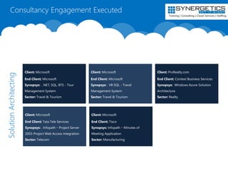 Consulting Client Case studies | PPTX