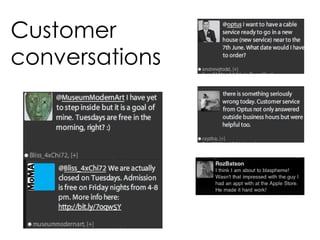 Customer conversations 