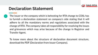 Transfer Agent Detailed Statement Example Learn Registrar and Transfer Agents Change Procedure & Documents ...