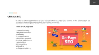 The ultimate guide to SEO IN 2024 (A-Z) | PPT