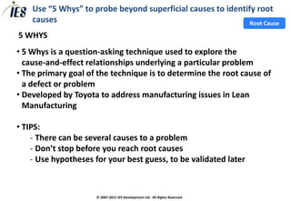 Consulting toolkit root cause analysis | PPTX