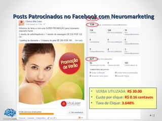 Se VOCÊ não aguenta mais do mesmo, em se tratando de
publicidade e marketing tradicionais que só atingem 5% do cérebro
racional, fale com a gente.
Te ajudaremos a atingir efetivamente os outros 95% do cérebro
que comandam a tomada de decisão e ação de compra do seu
cliente.
;-)
site: http://www.neuronioweb.com.br
linkedIn: br.linkedin.com/in/adrianasmicaluk/
facebook: https://www.facebook.com/neuronioweb
e-mail: adriana@neuronioweb.com.br
telefone: +55 (41) 9618-2248
Isso é o
neuromarketing!
 
