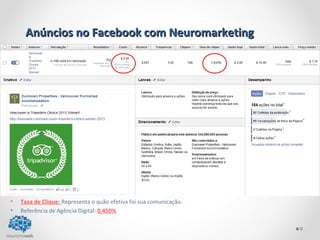 Cérebro Límbico
Cérebro Emocional
Responsável por
controlar o
comportamento
emocional dos
indivíduos.
funcionamento do cérebro
Cérebro Reptiliano
Cérebro Irracional
Responsável pelos
reflexos simples e
impulsos de
sobrevivência.
Neocortex
Cérebro Racional
Permite ao homem
desenvolver o
pensamento abstrato
e tem capacidade de
gerar invenções.
 