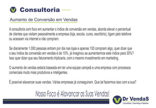 Consultoria para Aumentar Vendas