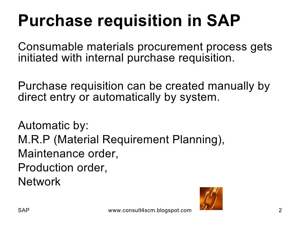Consumable Materials
