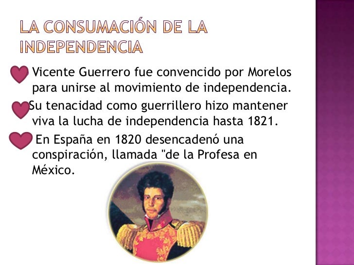 Consumación de la independencia de méxico