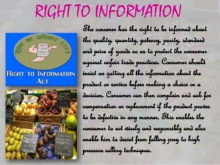 Consumer RIGHTS | PPT