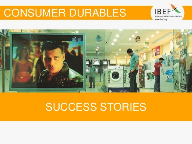 Dissertation report on consumer durables