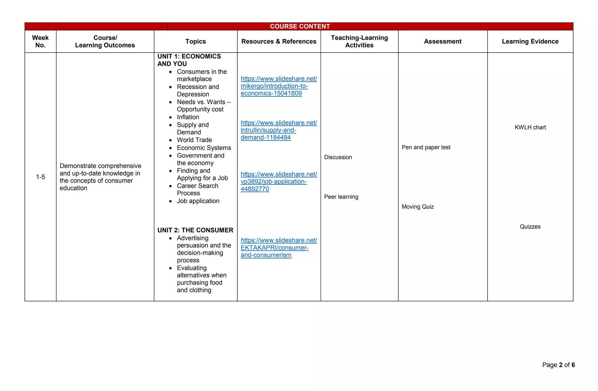 Consumer-Education.docx - Before Introduce Doing Consumer Education Process