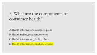 Consumer Health Module Consumer-health-Q1-W1.pptx