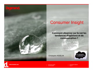 Consumer Insight Digimind