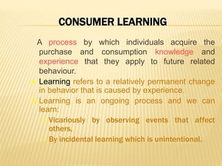 Consumer-Learning.ppthhjjjjjjjjjjjjjjjkkkiiii | PPT