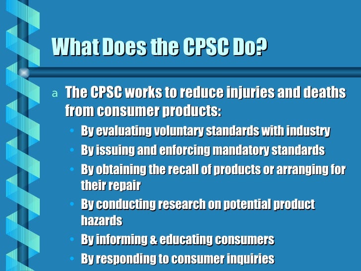 Consumer Product Safety Commission2