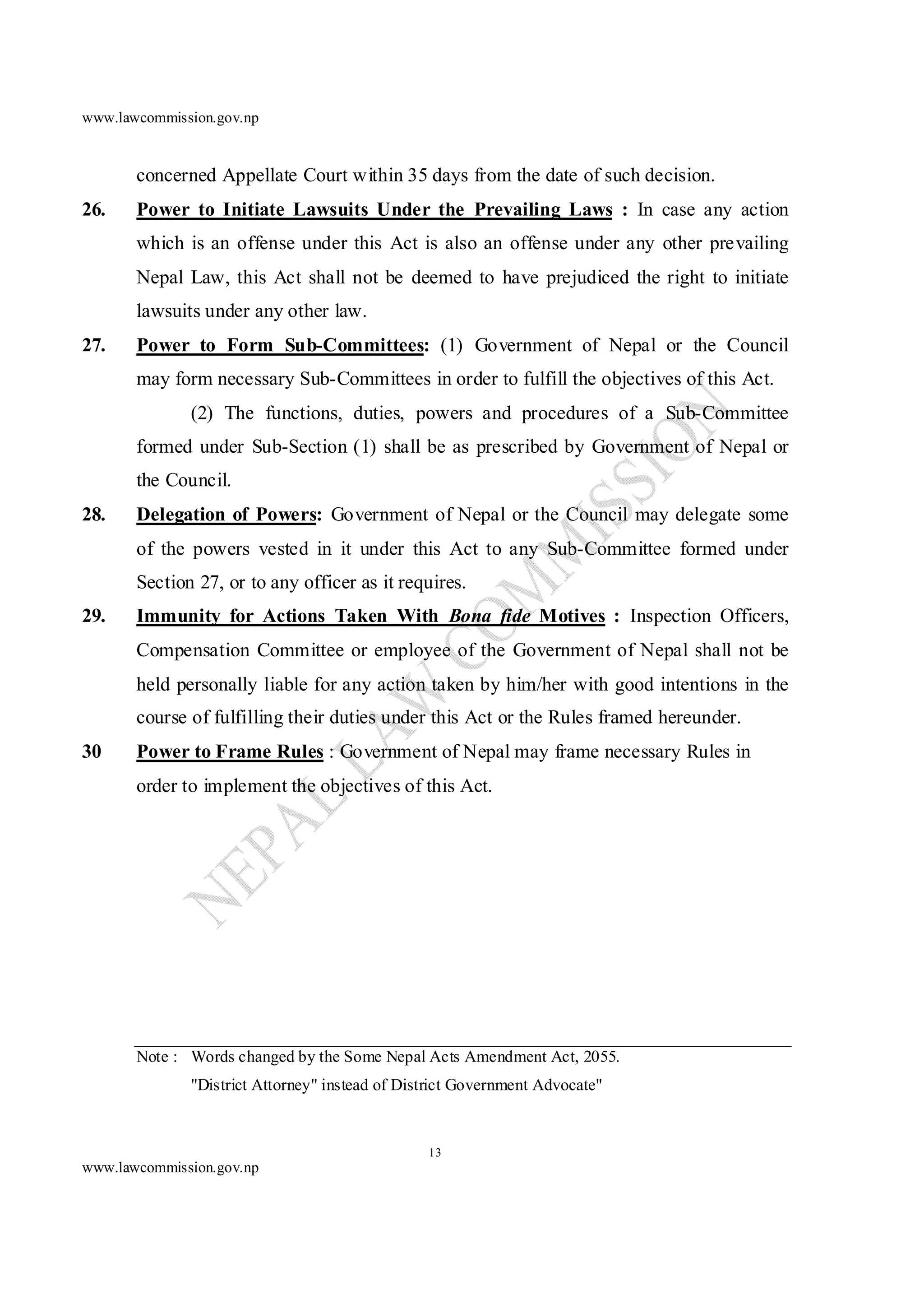 CONSUMER PROTECTION ACT 2054 PDF