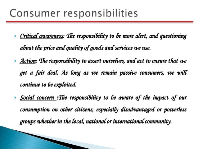 Essay on responsibility
