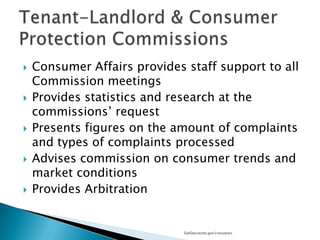 Online database is searchable alphabetically or by complaint type.Resolution of complaint is made public record for three years.Complaint Historyfairfaxcounty.gov/consumer