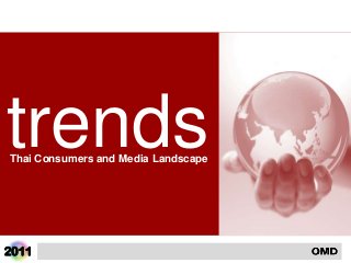 2011
trendsThai Consumers and Media Landscape
 