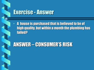 Consumer and Producers Risk[1] | PPT