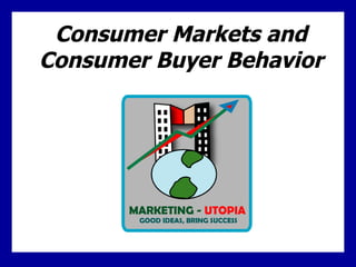 Consumer Markets and Consumer Buyer Behavior 