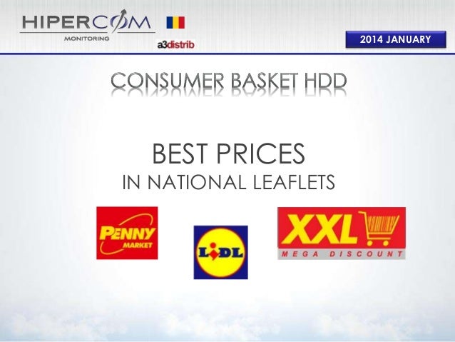 consumer basket hard discount january 2014 ro discount leaflets