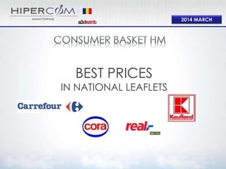 2014 MARCH
BEST PRICES
IN NATIONAL LEAFLETS
 