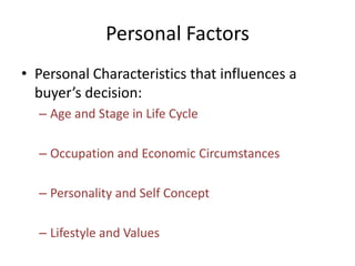 Consumer behavior | PPTX