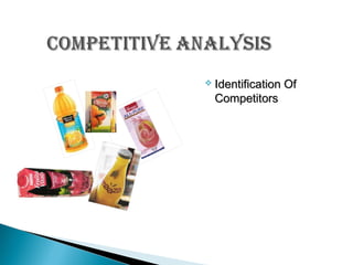 

Identification Of
Competitors

 