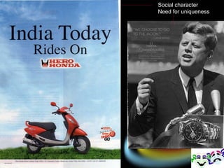 Social character Need for uniqueness 