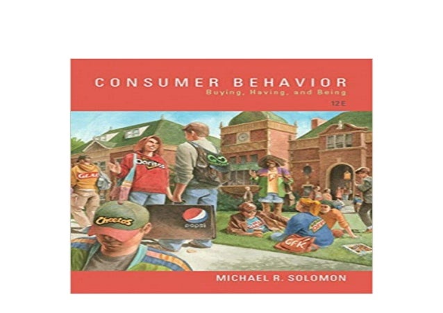 Pdf Free Consumer Behavior Buying Having And Being 12th Edition 1