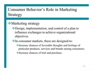 Consumer Behavior and Marketing Strategy chapter 1 moghimi | PDF