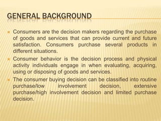 Consumer behavior in buying process | PPTX