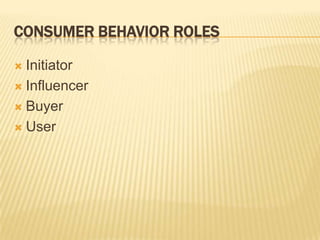 Consumer behavior in buying process | PPTX