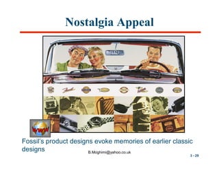 Nostalgia Appeal

Fossil’s product designs evoke memories of earlier classic
designs
B.Moghimi@yahoo.co.uk
3 - 29

 