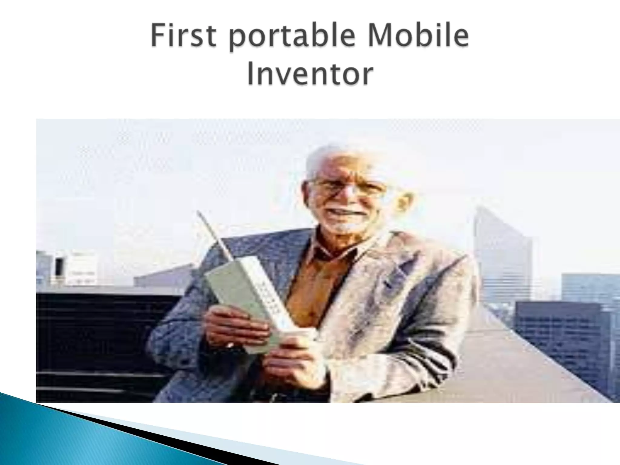 First portable MobileInventor