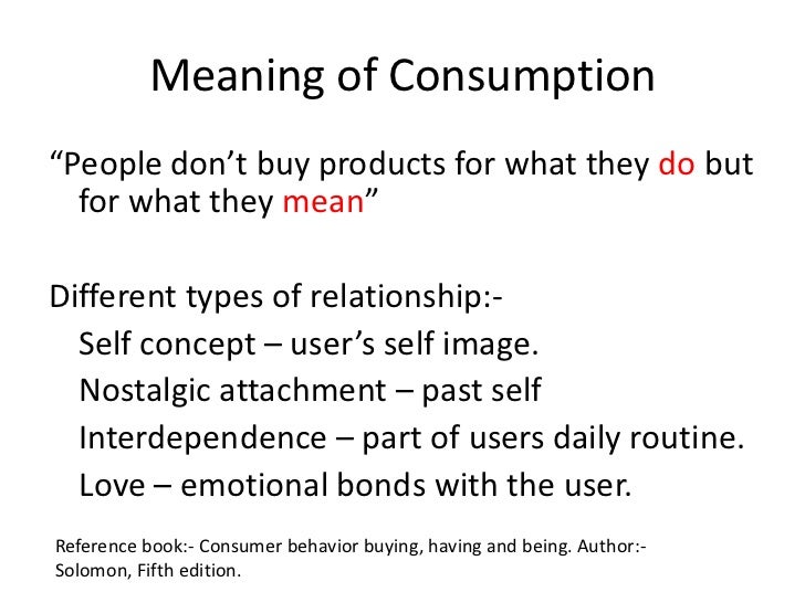 Consumer behavior Introduction with Models