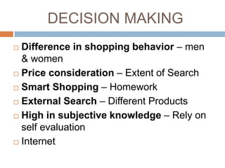 Consumer behavior unit 10 | PPTX