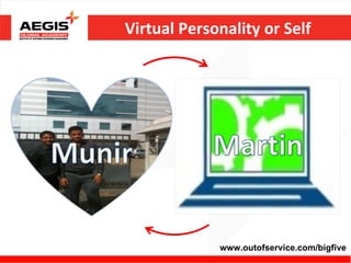 Virtual Personality or Self




             www.outofservice.com/bigfive
 