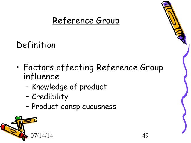 Define Reference Group 26