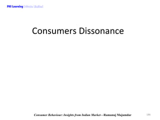 PHI Learning

Consumers Dissonance

Consumer Behaviour: Insights from Indian Market—Ramanuj Majumdar

186

 